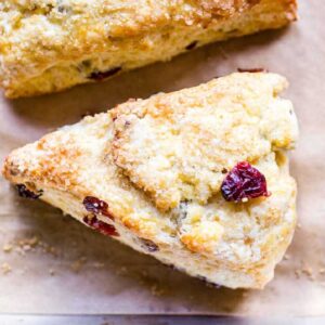 Cranberry Orange Scones