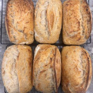 Hot Honey Parmesan Sourdough